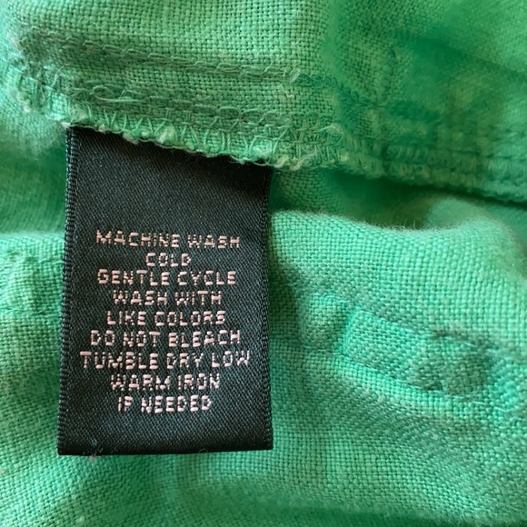 Ralph Lauren Linen Capri Pants - Picture 6 of 8